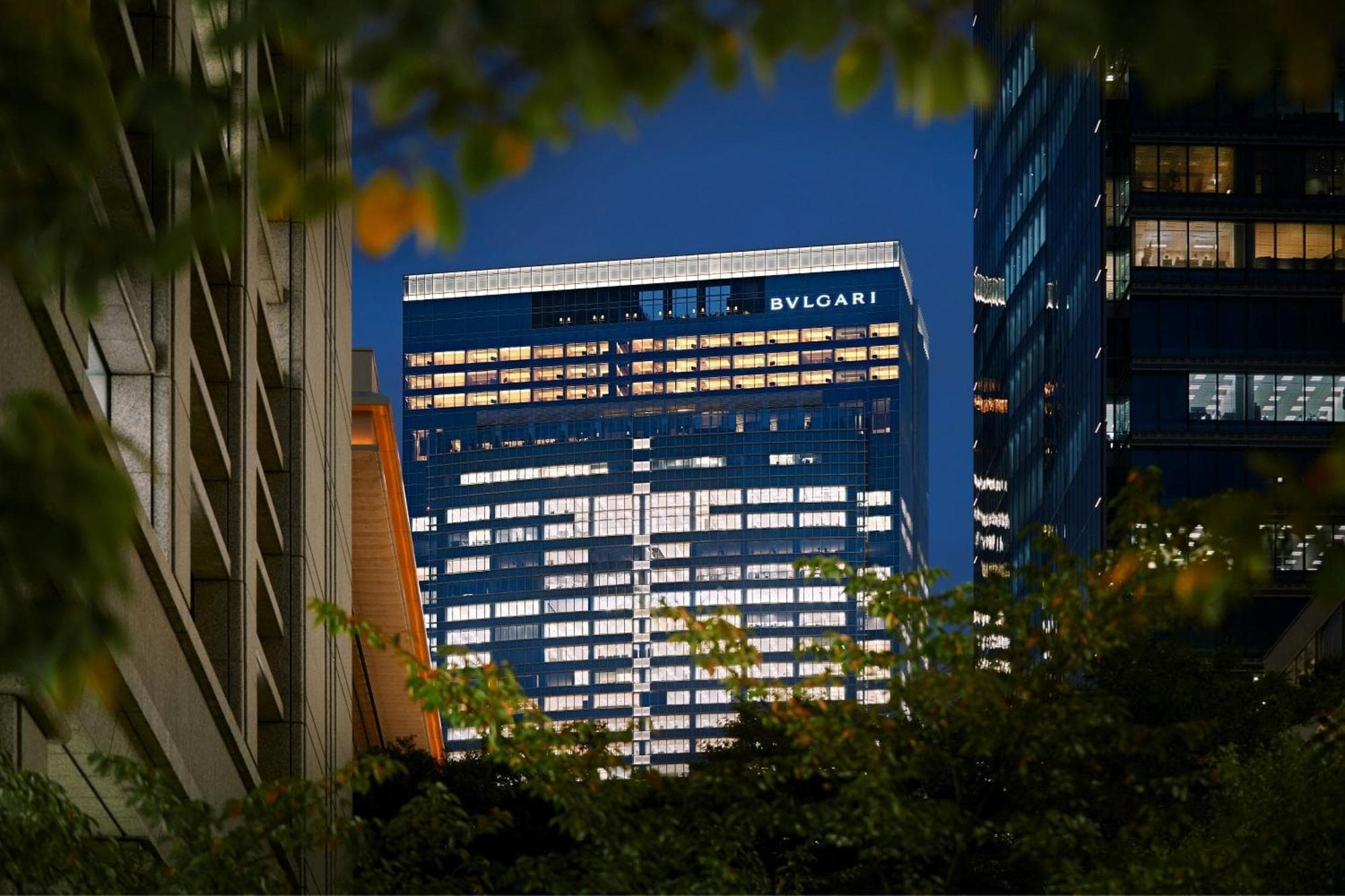 Bvlgari Hotel Tokyo lobby