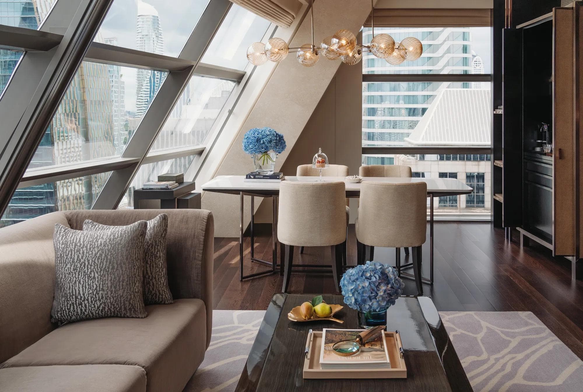 Rosewood Bangkok view